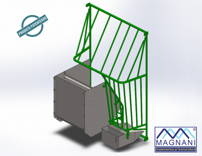 CONJUNTO FRENTE PARIDEIRAS CSR Parafusado Magnani Implementos